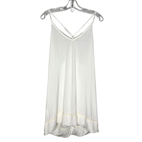 Ekouaer Other - Ekouaer Womens Night Tank Dress Large Cream Adjustable Racerback Strap Sleepwear
